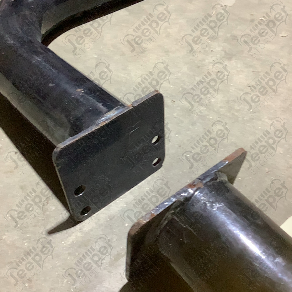 Occasion : Marche pieds tubulaire noir sans boulonnerie 2 portes pour Jeep Cherokee XJ