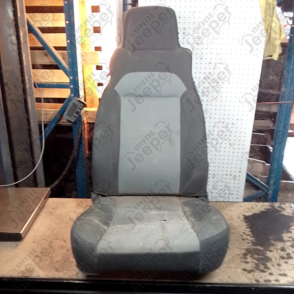 Occasion : Siège passager gris/noir en tissu pour Jeep Wrangler TJ