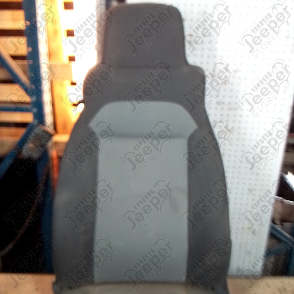 Occasion : Siège passager gris/noir en tissu pour Jeep Wrangler TJ