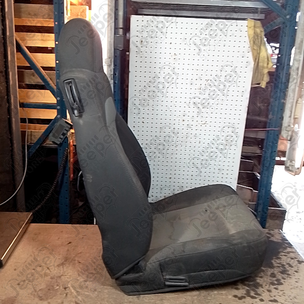 Occasion : Siège passager gris/noir en tissu pour Jeep Wrangler TJ