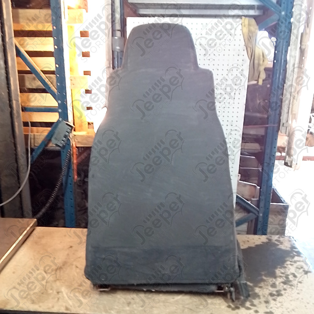 Occasion : Siège conducteur gris/noir en cuir en tissu pour Jeep Wrangler TJ