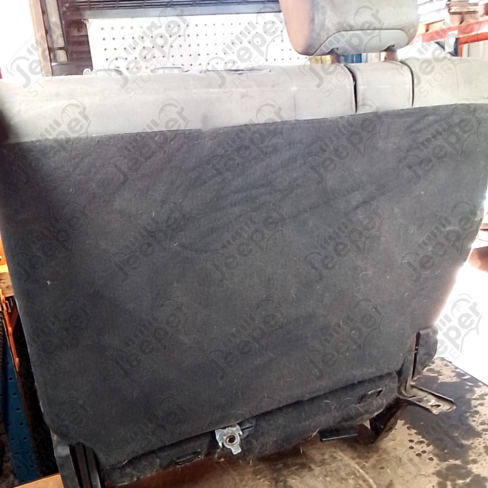 Occasion : Banquette arrière 2/3 grise en tissu pour Jeep Wrangler JK Unlimited (4 portes)