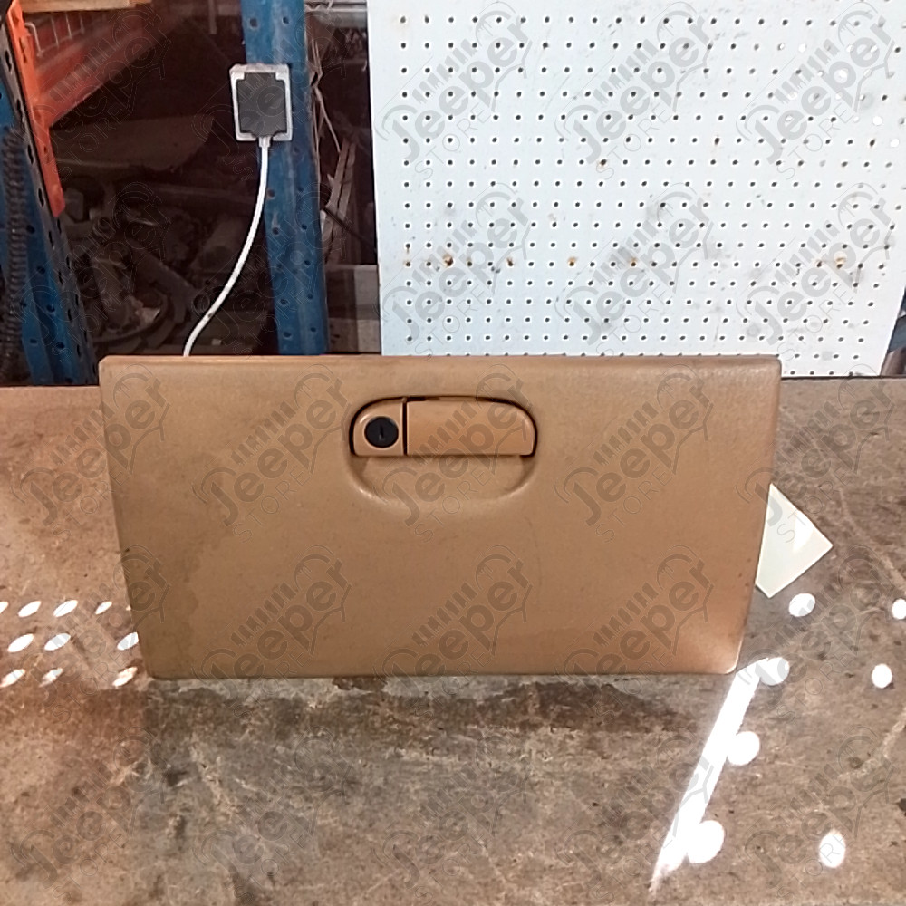 Occasion : Porte de boîte à gants beige pour Jeep Wrangler TJ