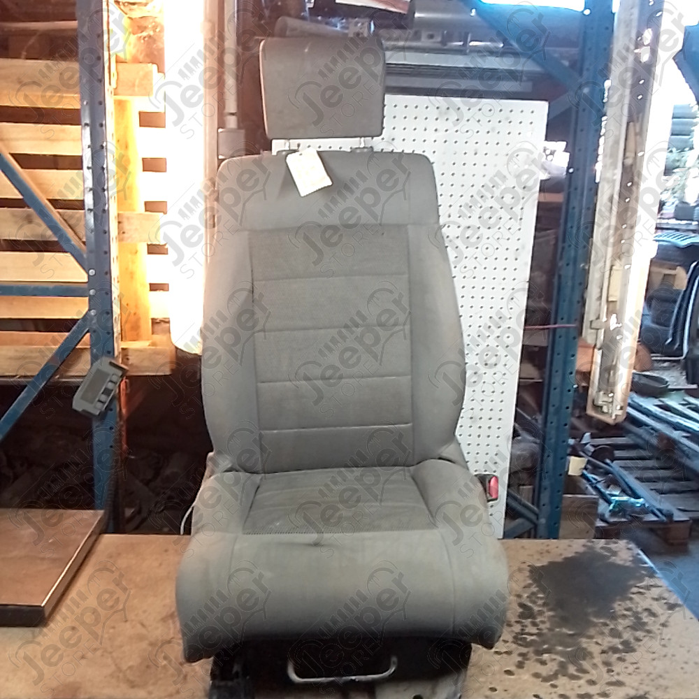 Occasion : Siège passager gris en tissu pour Jeep Wrangler JK