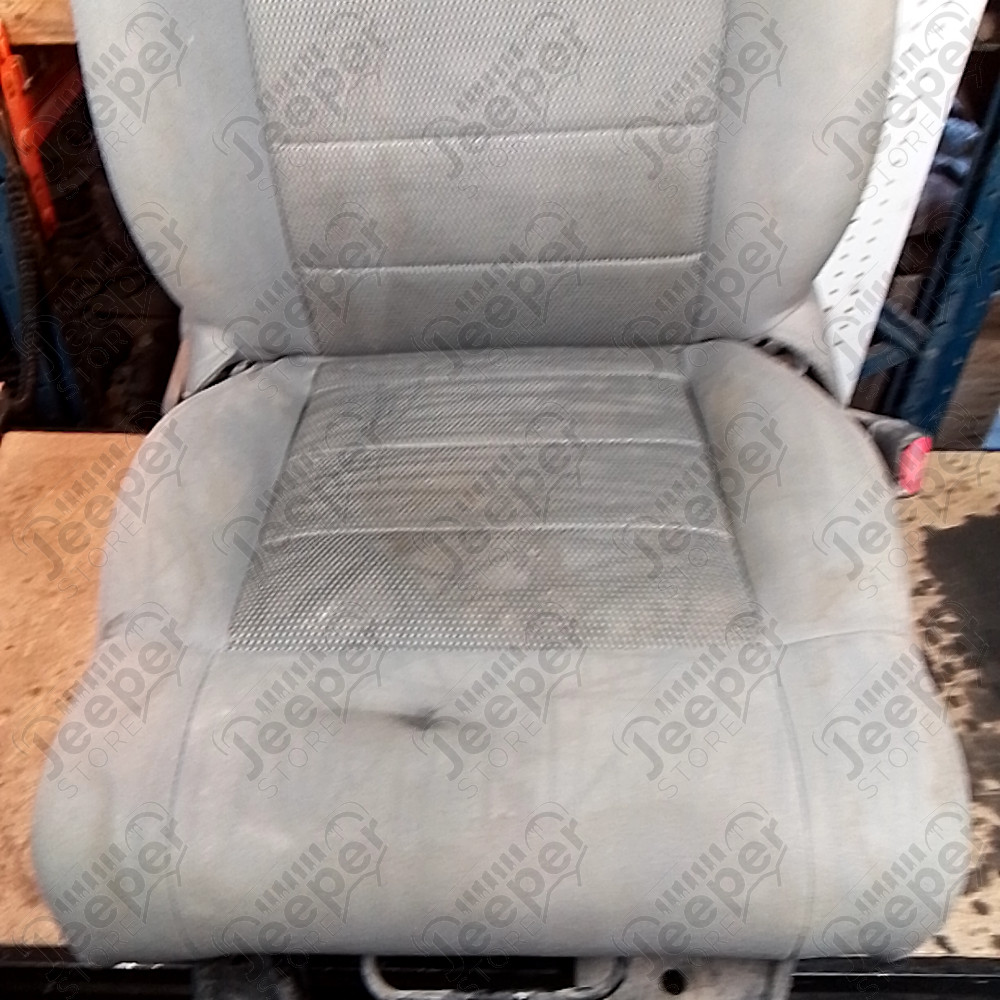 Occasion : Siège passager gris en tissu pour Jeep Wrangler JK