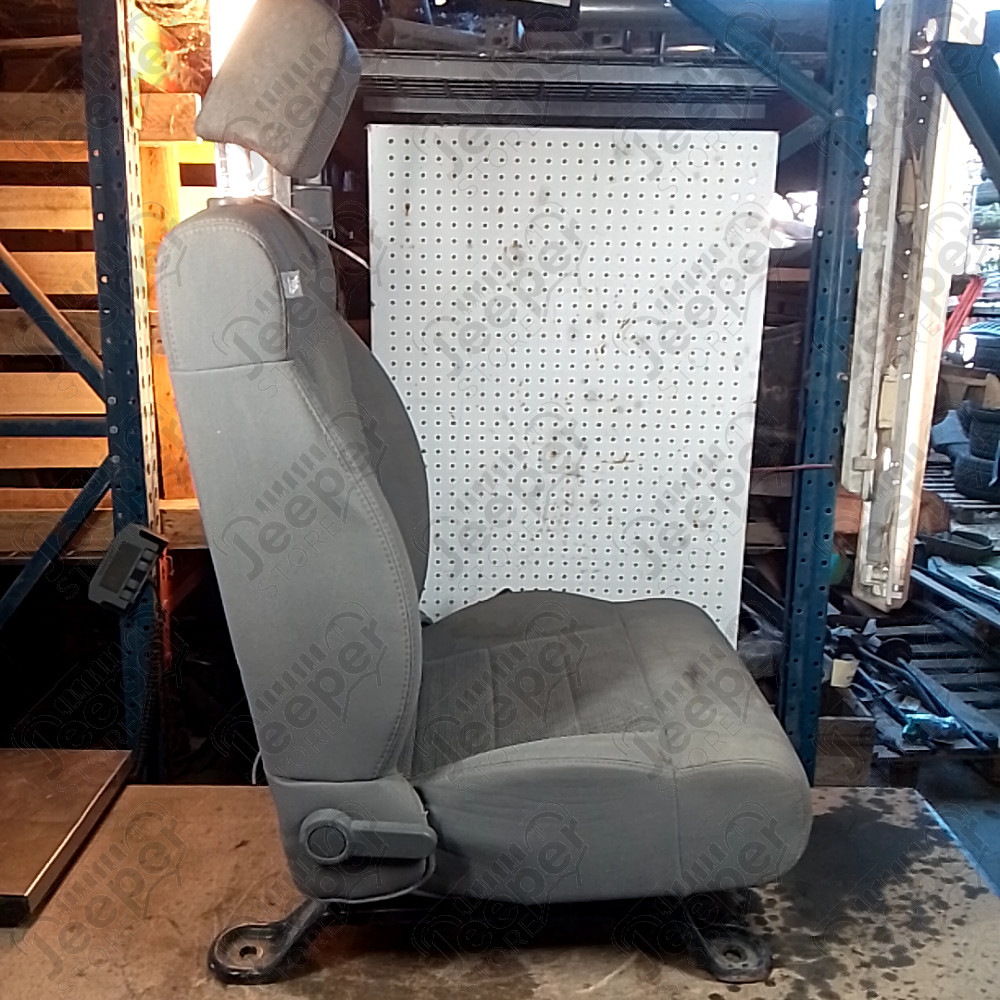 Occasion : Siège passager gris en tissu pour Jeep Wrangler JK