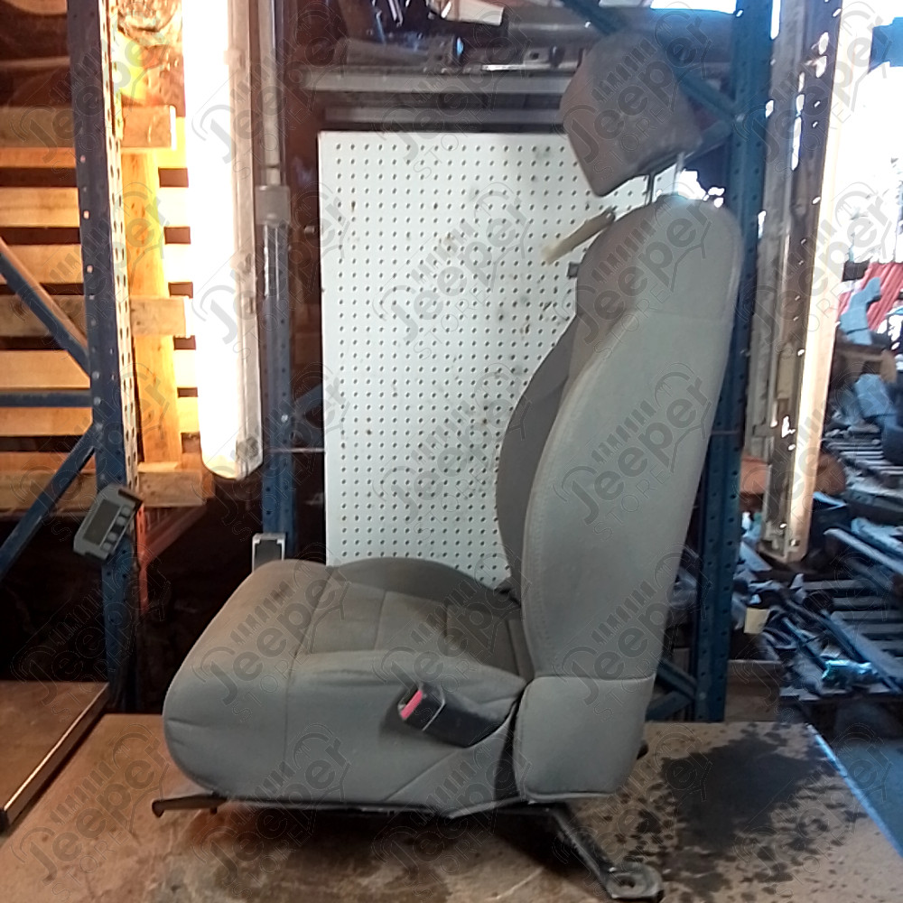 Occasion : Siège passager gris en tissu pour Jeep Wrangler JK