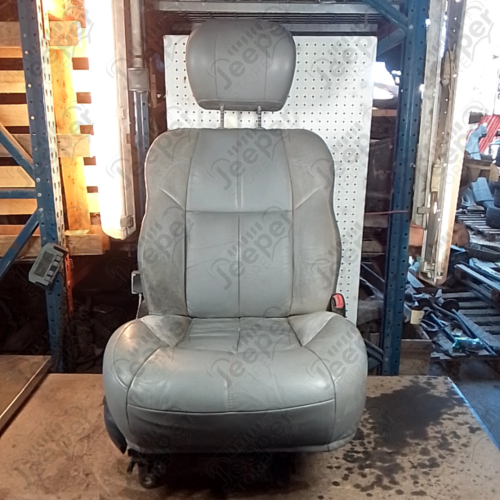 Occasion : Siège passager gris en alcantara/cuir (sans son socle) pour Jeep Grand Cherokee WJ, WG