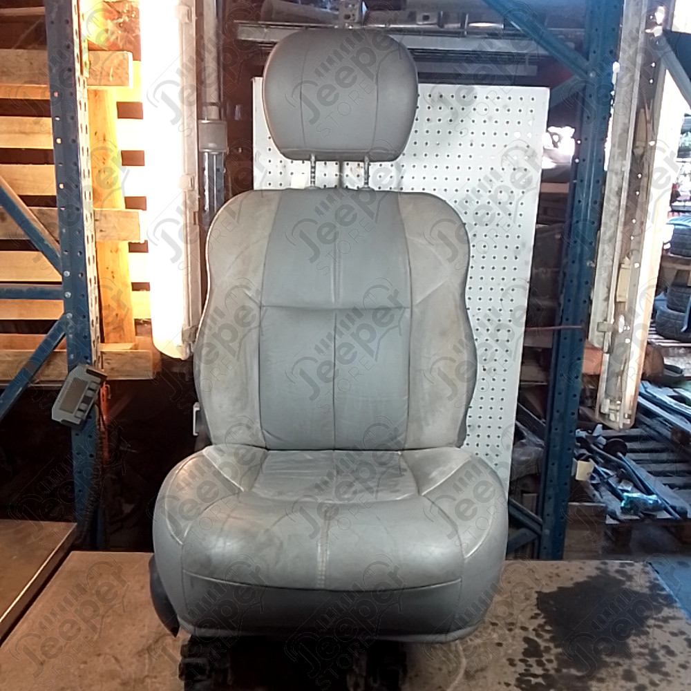Occasion : Siège passager gris en alcantara/cuir (sans son socle) pour Jeep Grand Cherokee WJ, WG