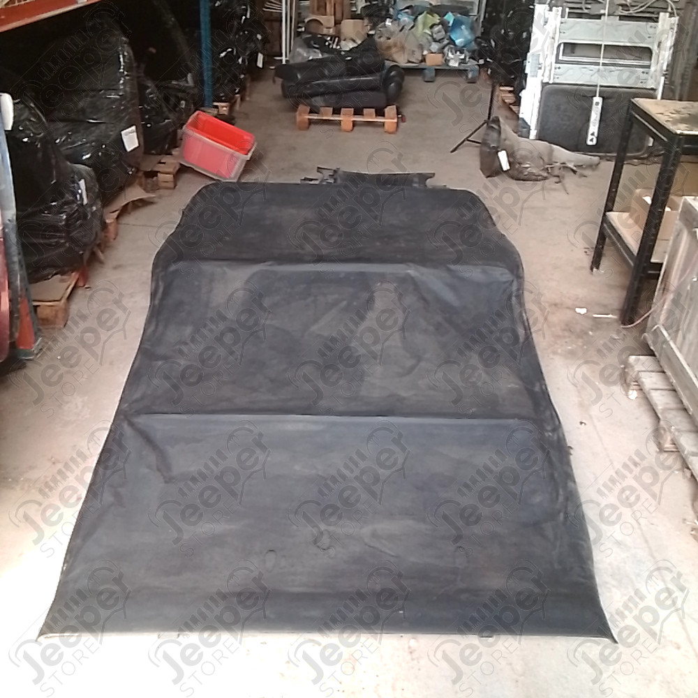 Occasion : Bâche incomplète noire sans fenetres pour JK Unlimited 4 portes pour Jeep Wrangler JK