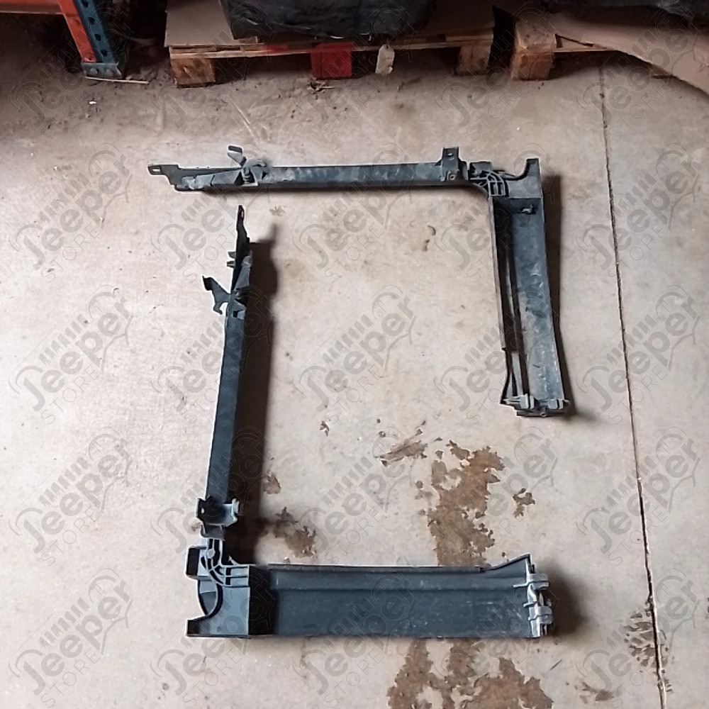 Occasion : Bâche incomplète noire sans fenetres pour JK Unlimited 4 portes pour Jeep Wrangler JK