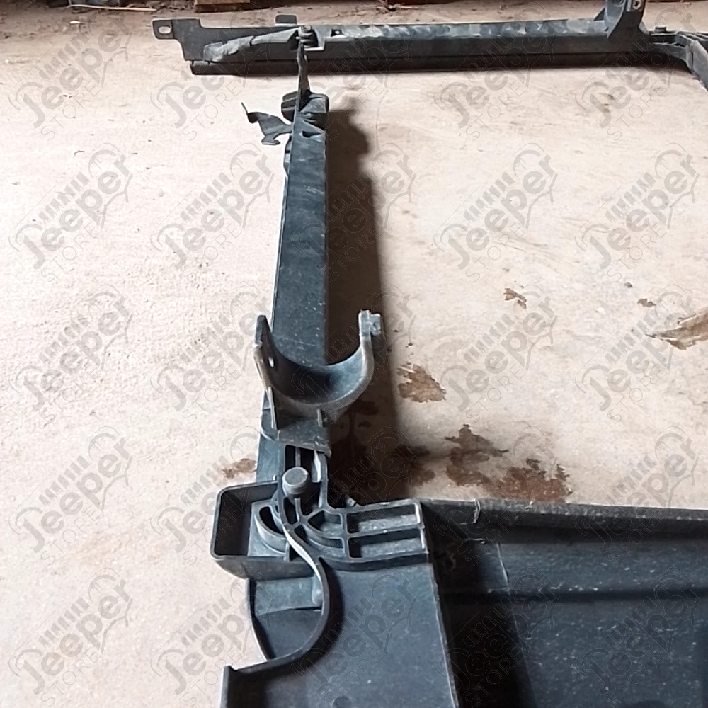 Occasion : Bâche incomplète noire sans fenetres pour JK Unlimited 4 portes pour Jeep Wrangler JK