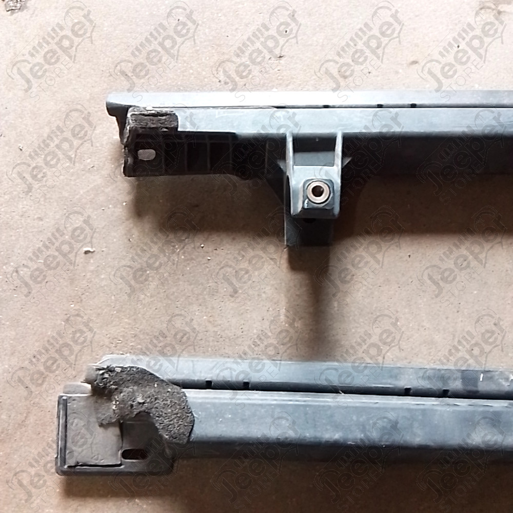 Occasion : Bâche incomplète noire sans fenetres pour JK Unlimited 4 portes pour Jeep Wrangler JK