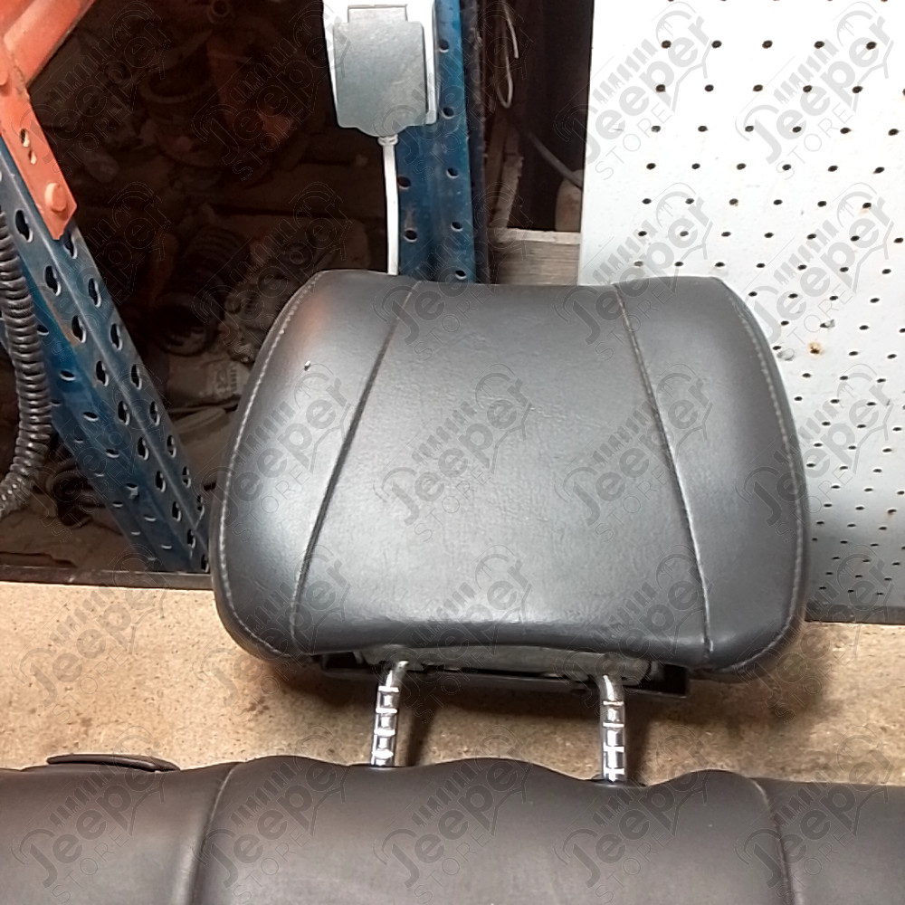 Occasion : Dossier 2/3 banquette arrière noir en cuir + appui tête pour Jeep Grand Cherokee WJ, WG