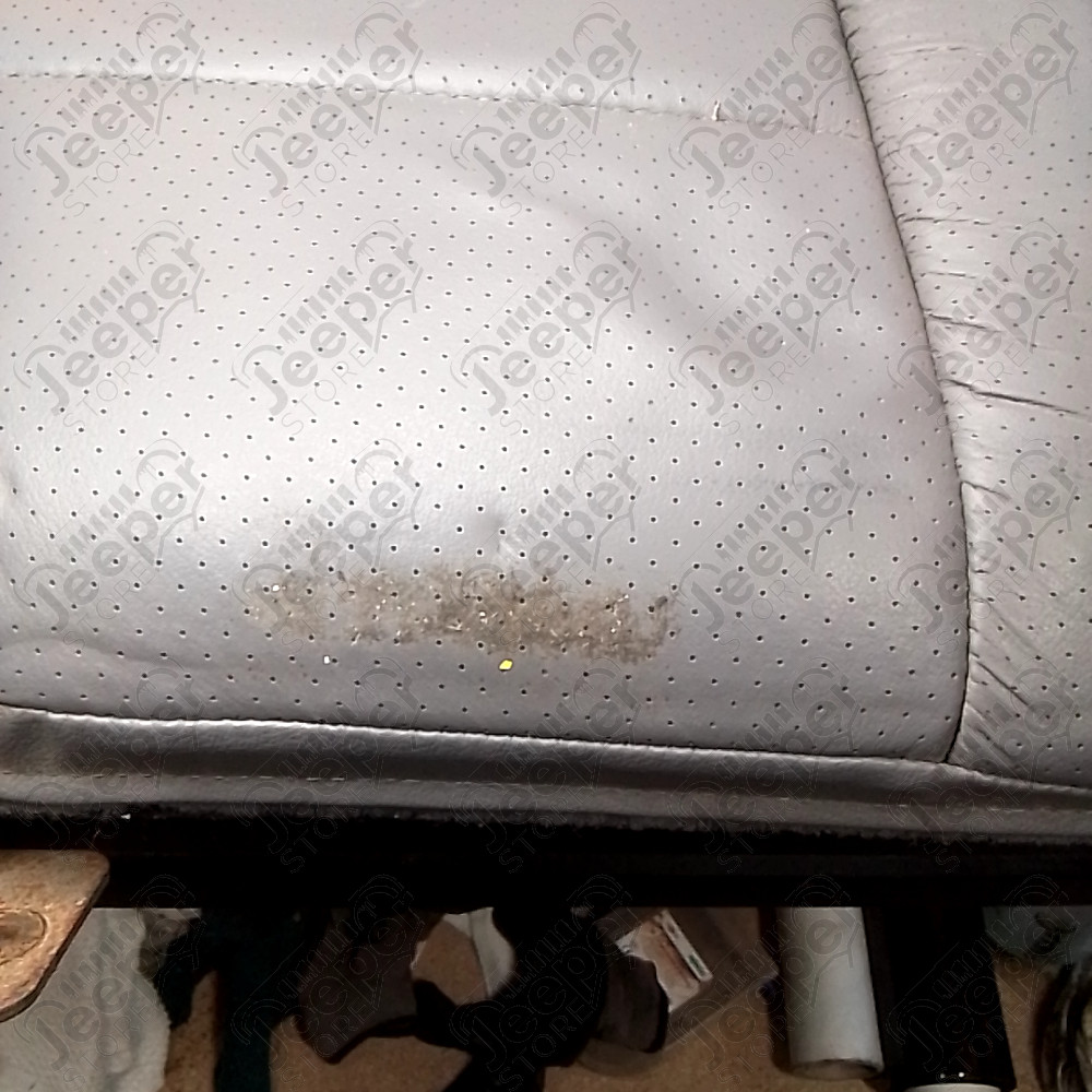 Occasion : Dossier 1/3 banquette arrière gris en cuir pour Jeep Grand Cherokee ZJ, ZG