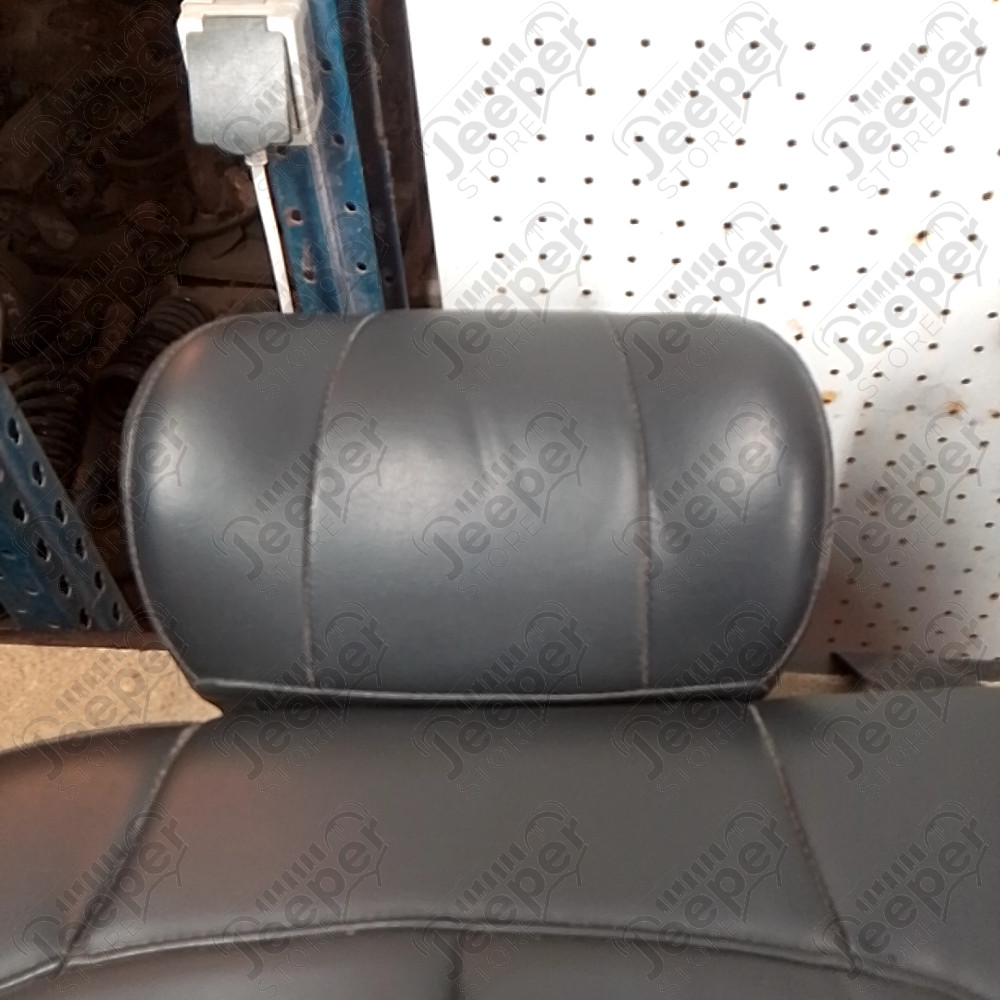 Occasion : Dossier 2/3 banquette arrière noir en cuir + appuis tête pour Jeep Grand Cherokee WJ, WG