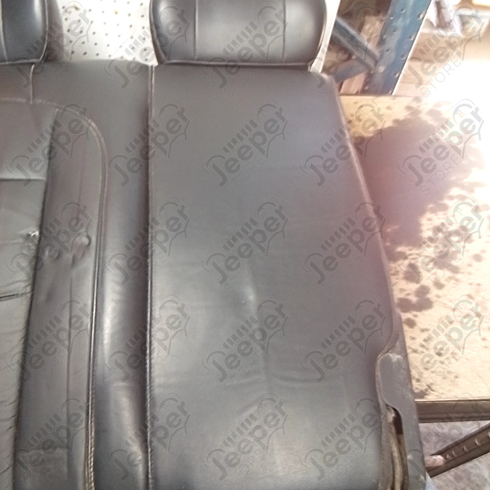 Occasion : Dossier 2/3 banquette arrière noir en cuir + appuis tête pour Jeep Grand Cherokee WJ, WG