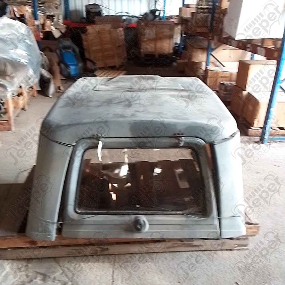 Occasion : Hardtop gris en plastique (à remettre en état) pour Jeep CJ7, YJ