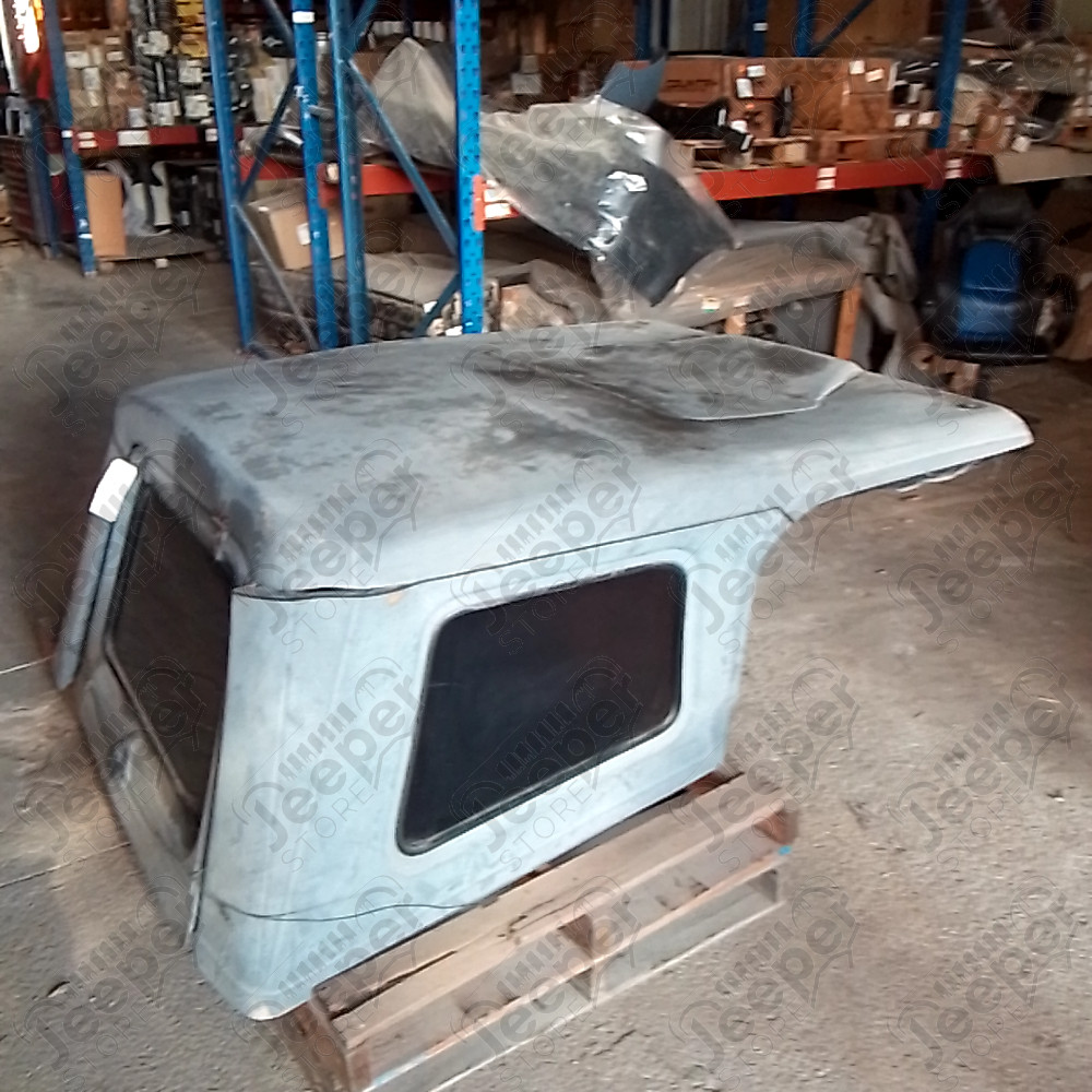 Occasion : Hardtop gris en plastique (à remettre en état) pour Jeep CJ7, YJ