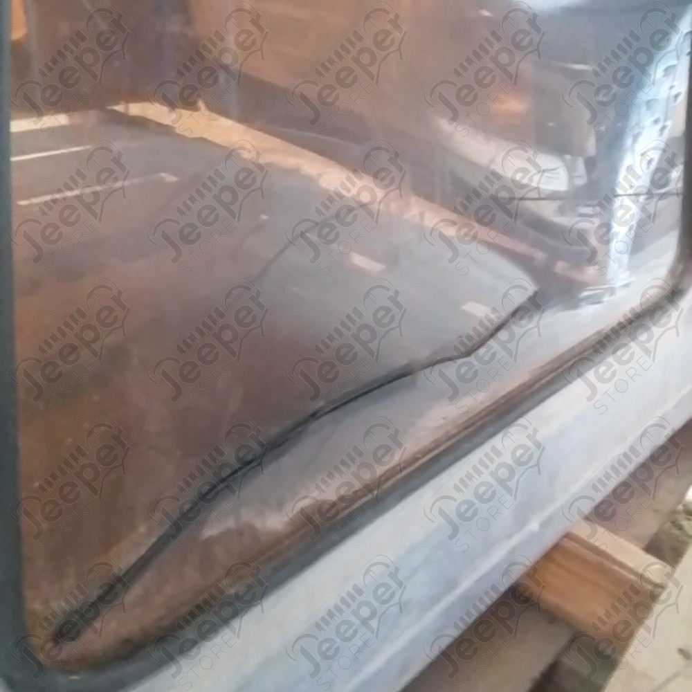 Occasion : Hardtop gris en plastique (à remettre en état) pour Jeep CJ7, YJ