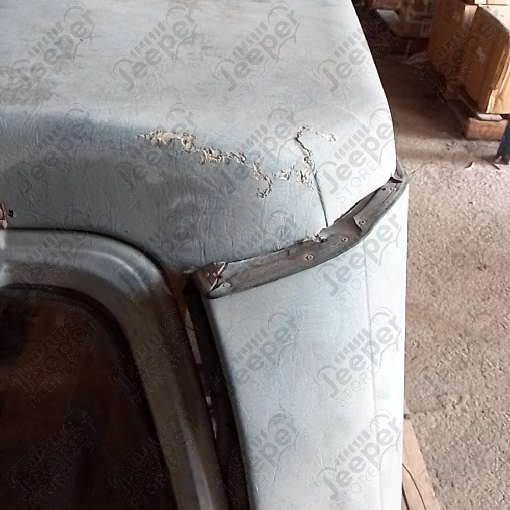 Occasion : Hardtop gris en plastique (à remettre en état) pour Jeep CJ7, YJ