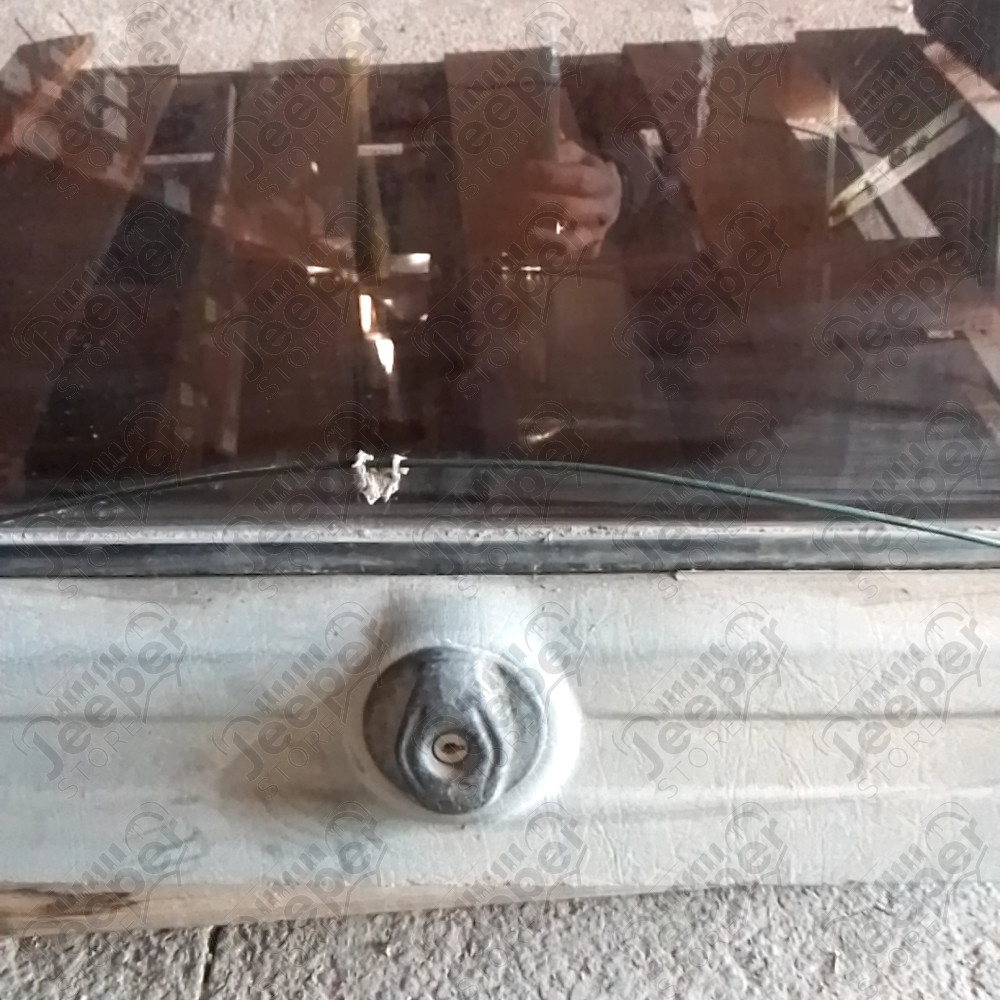 Occasion : Hardtop gris en plastique (à remettre en état) pour Jeep CJ7, YJ