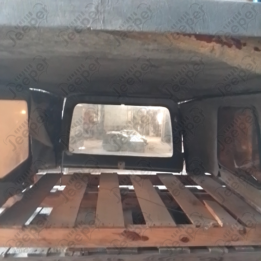 Occasion : Hardtop gris en plastique (à remettre en état) pour Jeep CJ7, YJ