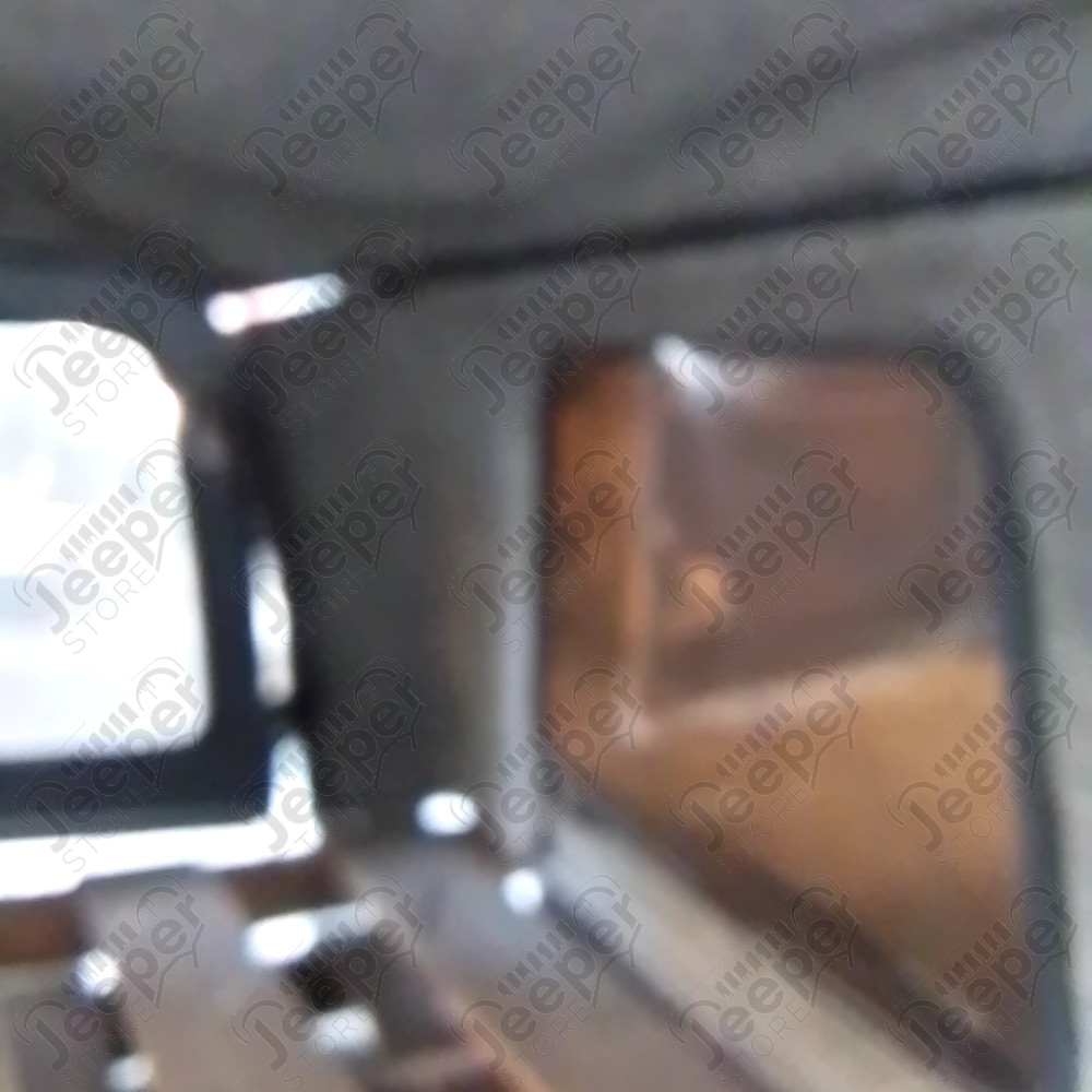 Occasion : Hardtop gris en plastique (à remettre en état) pour Jeep CJ7, YJ