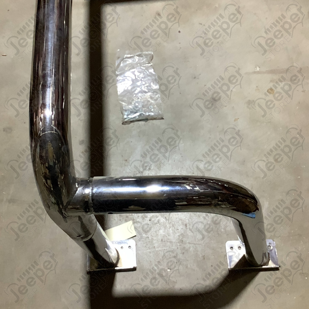 Occasion : Arceaux universel acier chromé pour Jeep CJ7, CJ8, YJ, TJ