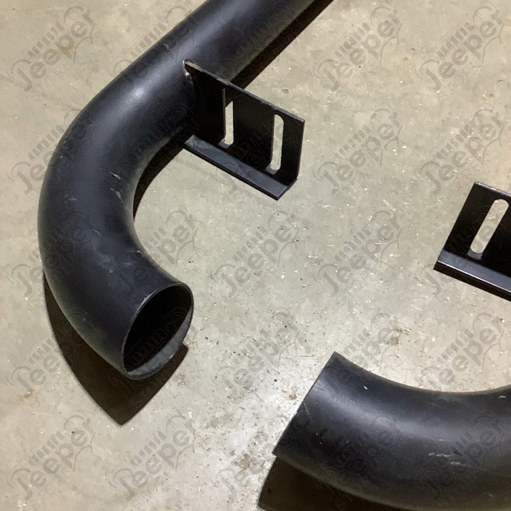 Occasion : Marche pieds tubulaire noir sans fixation pour Jeep Cherokee XJ