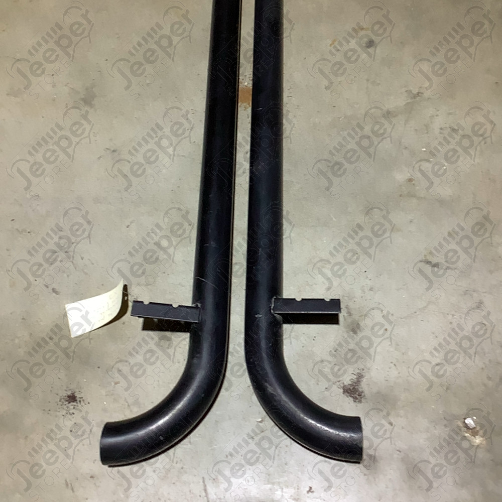 Occasion : Marche pieds tubulaire noir sans fixation pour Jeep Cherokee XJ