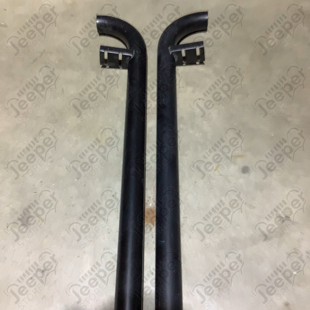 Occasion : Marche pieds tubulaire noir sans fixation pour Jeep Cherokee XJ