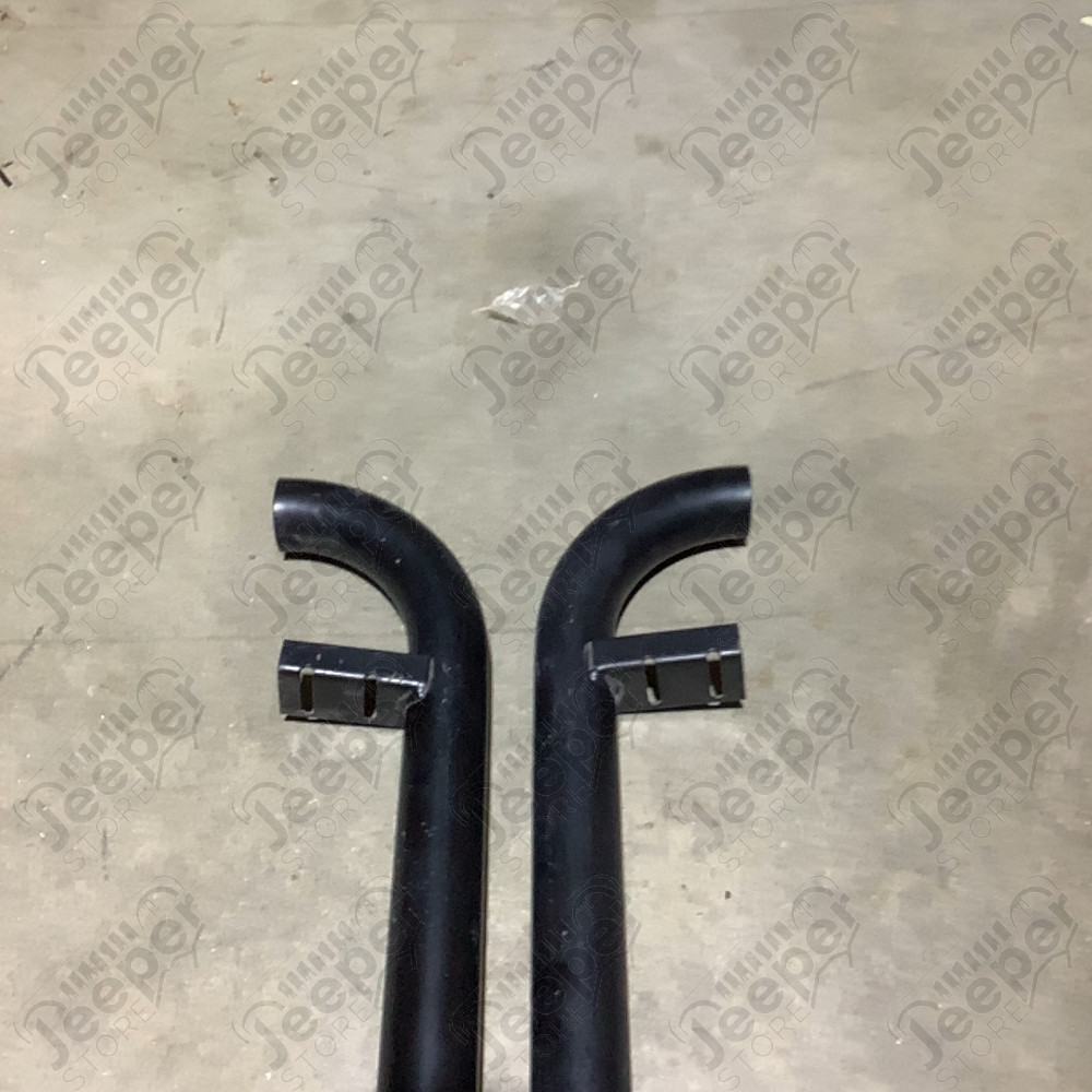 Occasion : Marche pieds tubulaire noir sans fixation pour Jeep Cherokee XJ