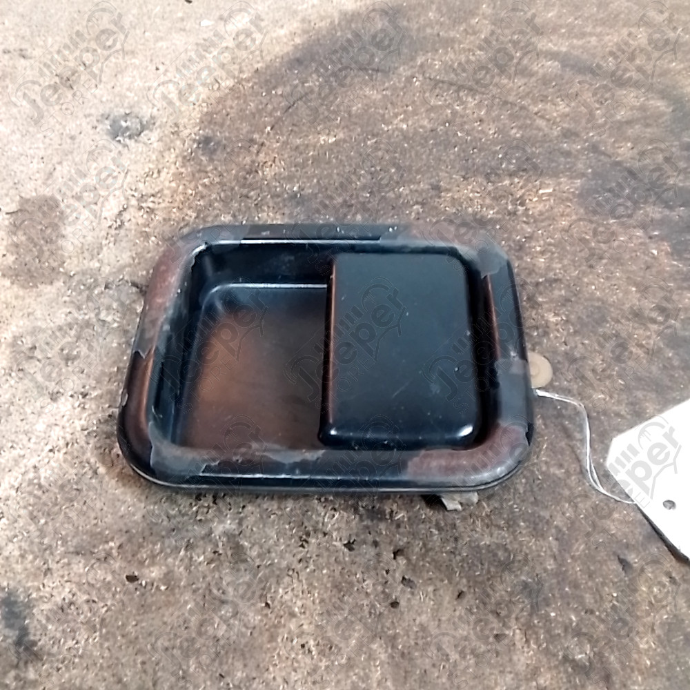 Occasion : Poignée de porte extérieur noir à repeindre CJ, YJ => gauche / TJ => droite pour Jeep CJ7, CJ8, YJ, TJ
