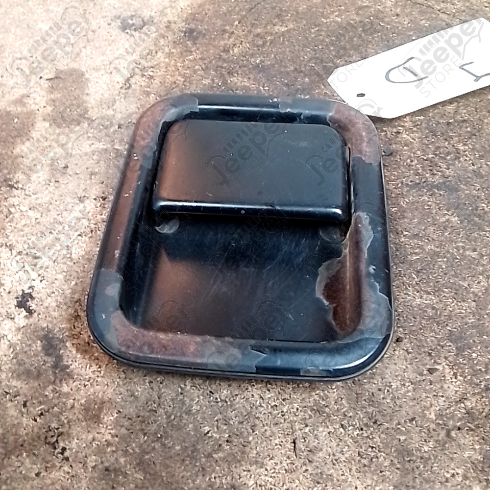 Occasion : Poignée de porte extérieur noir à repeindre CJ, YJ => gauche / TJ => droite pour Jeep CJ7, CJ8, YJ, TJ