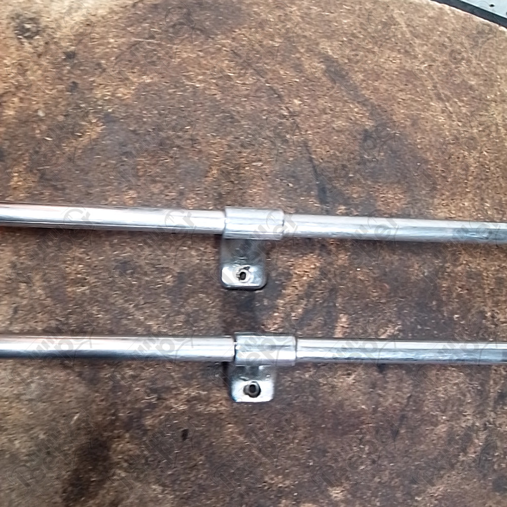 Occasion : Kit de 2 barres de toit longitudinales en acier/inox pour Jeep Cherokee XJ