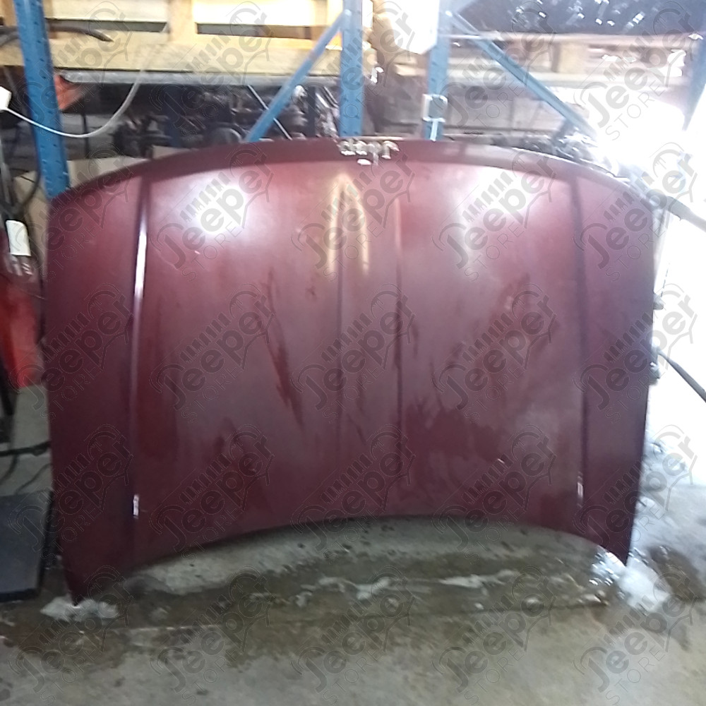 Occasion : Capot moteur rouge pour Jeep Grand Cherokee WJ, WG