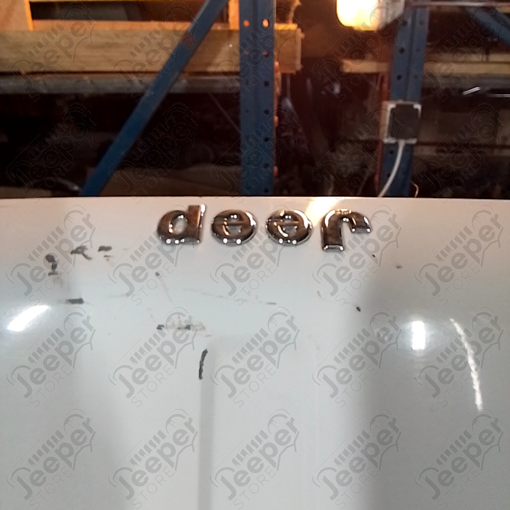 Occasion : Capot moteur blanc pour Jeep Grand Cherokee ZJ, ZG