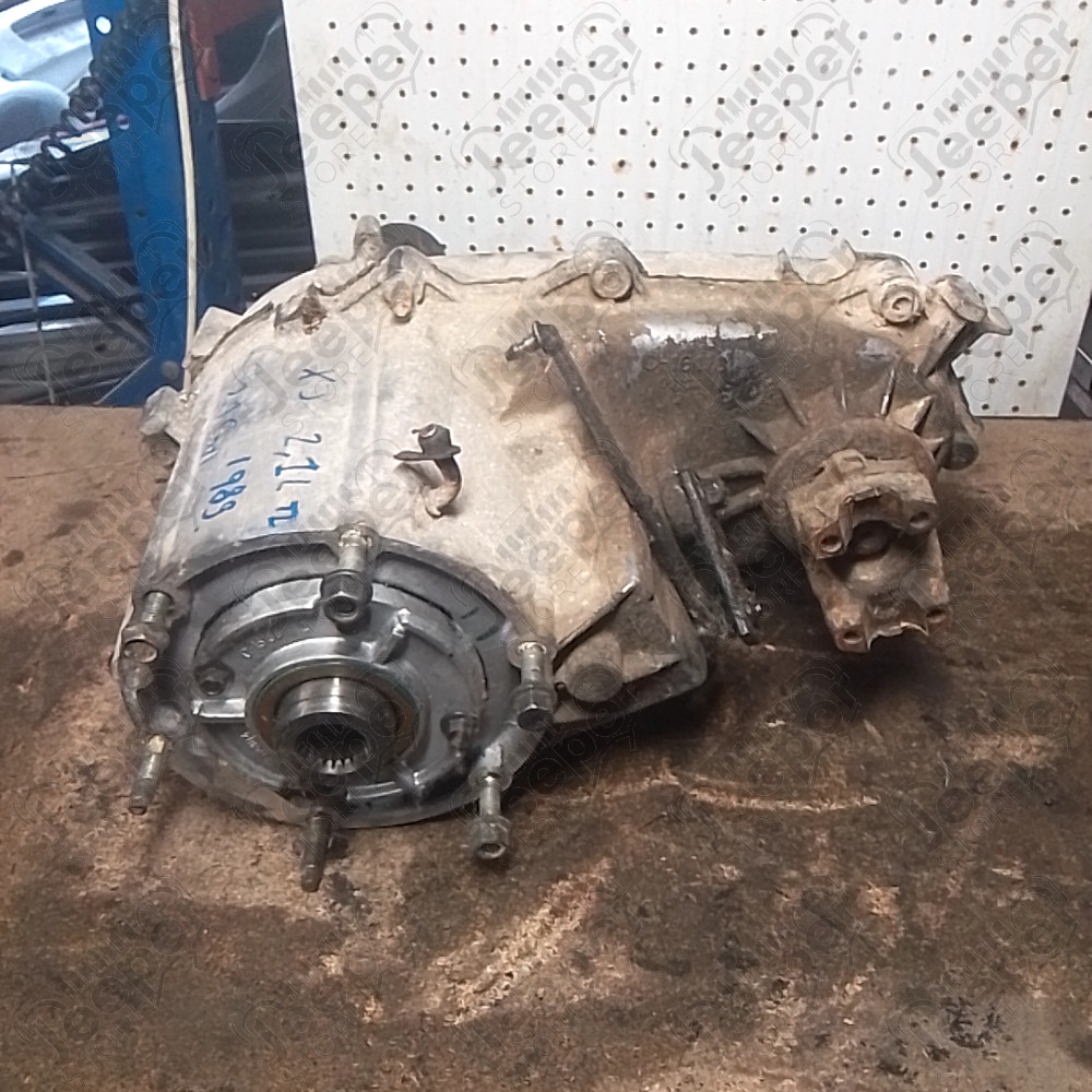 Occasion : Boîte de transfert à réviser NP 231 / 21 dents / ratio : 2,72 pour 2,1L TD pour Jeep Cherokee XJ