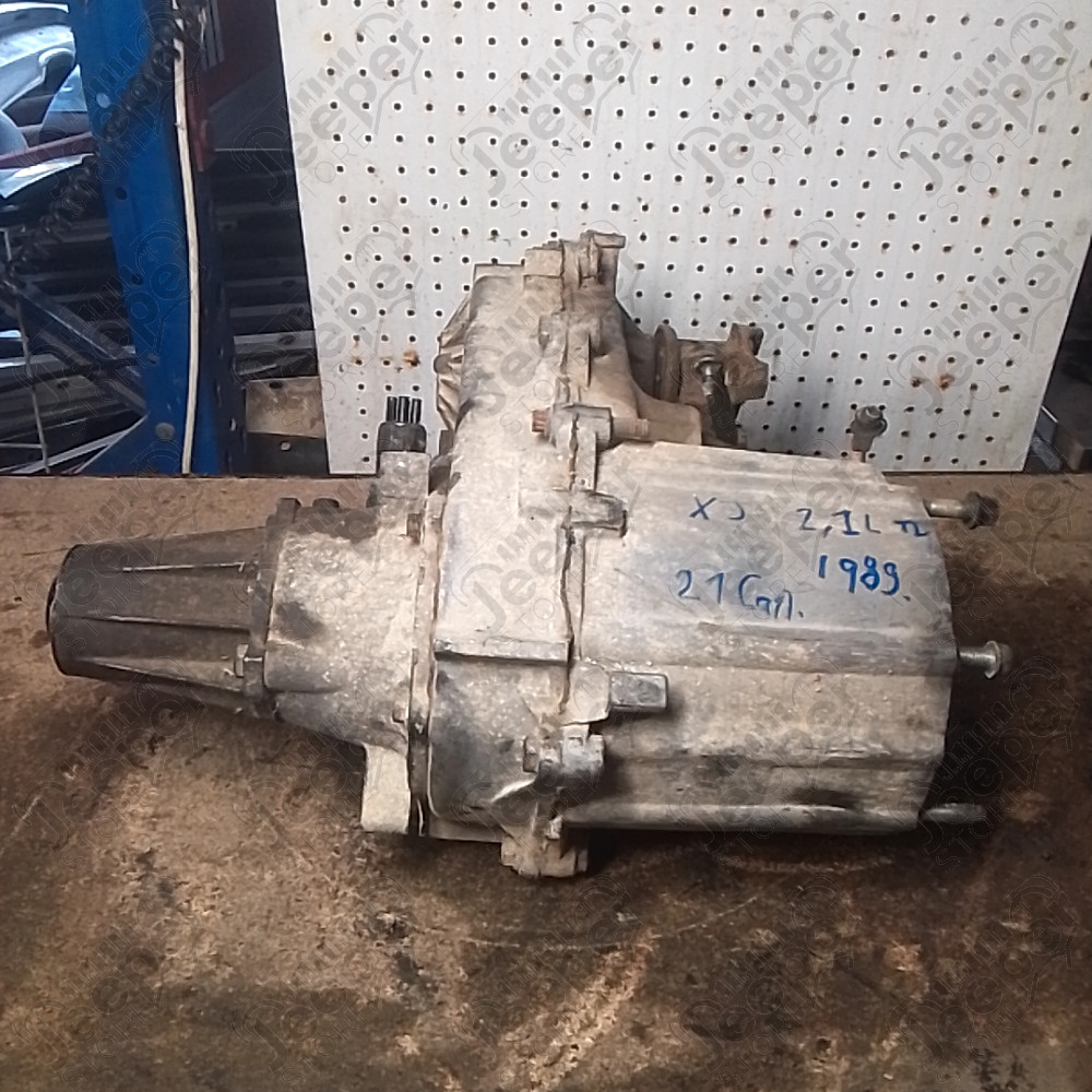 Occasion : Boîte de transfert à réviser NP 231 / 21 dents / ratio : 2,72 pour 2,1L TD pour Jeep Cherokee XJ
