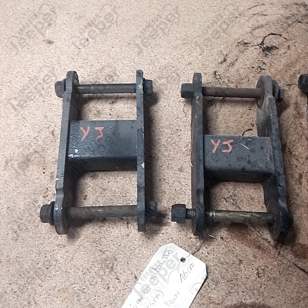 Occasion : Kit 4 jumelles rehaussées +1" (+2,54cm) pour Jeep Wrangler YJ