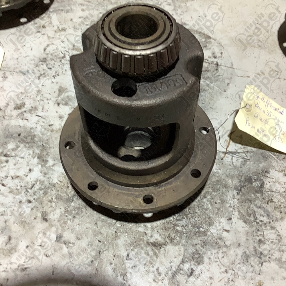 Occasion : Cage différentiel arrière dana 35 pour glissement limité (vide). Ratio 3.55 à 4.88 pour Jeep YJ, TJ, MJ, XJ, ZJ, ZG