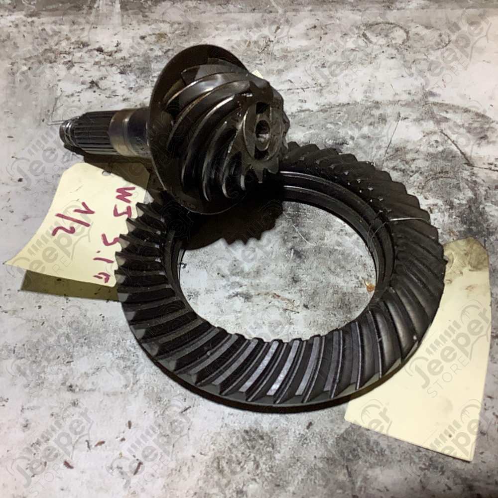 Occasion : Couple conique avant dana 30. Ratio 3.90. Dents 43-11 pour Jeep TJ, XJ, WJ, WG
