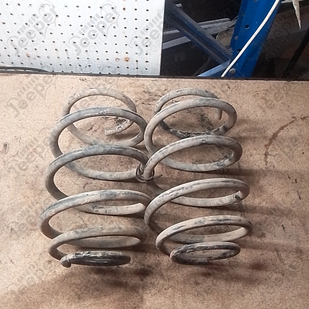 Occasion : Kit de 2 ressorts arrière (hauteur d'origine) pour Jeep Cherokee Liberty KJ