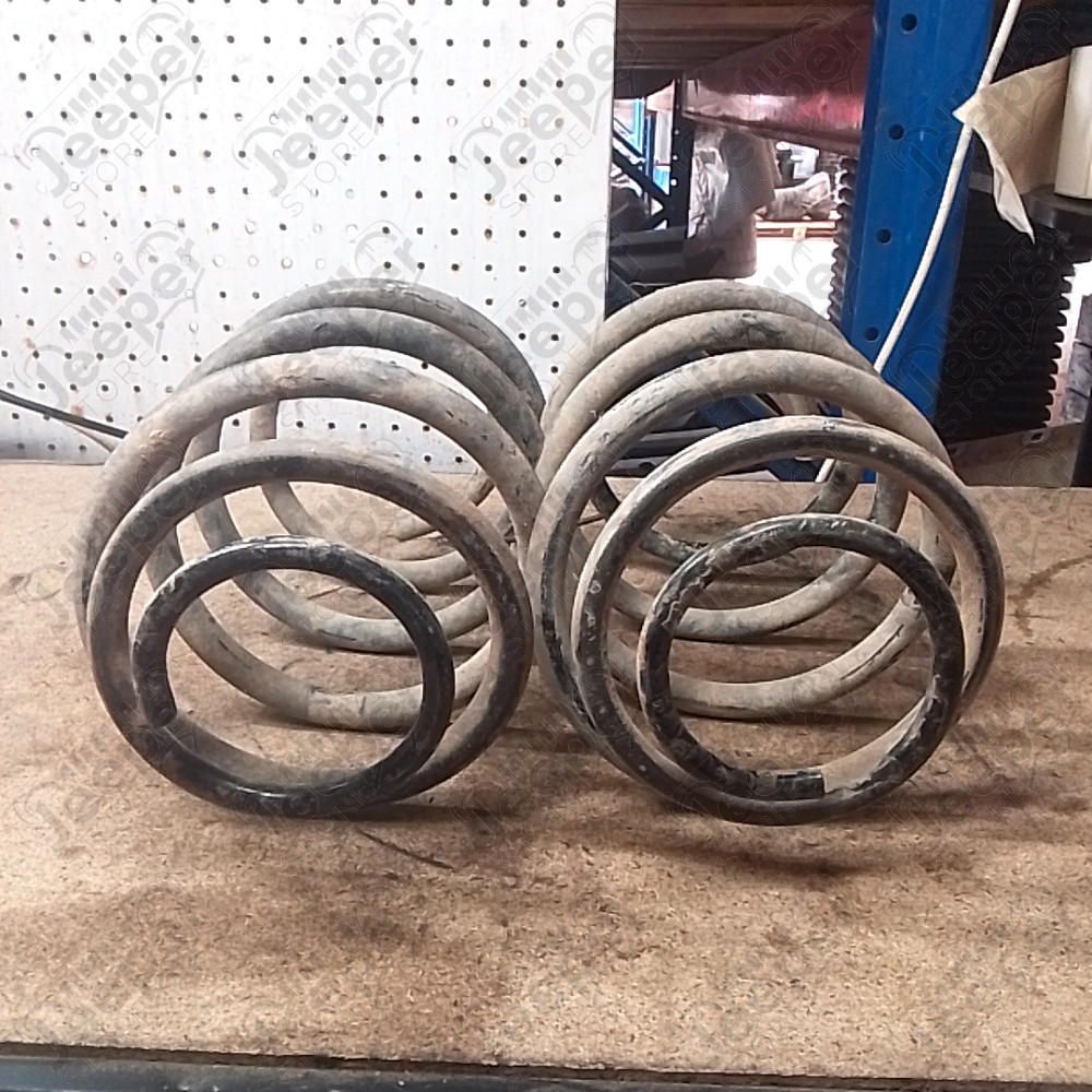 Occasion : Kit de 2 ressorts arrière (hauteur d'origine) pour Jeep Cherokee Liberty KJ