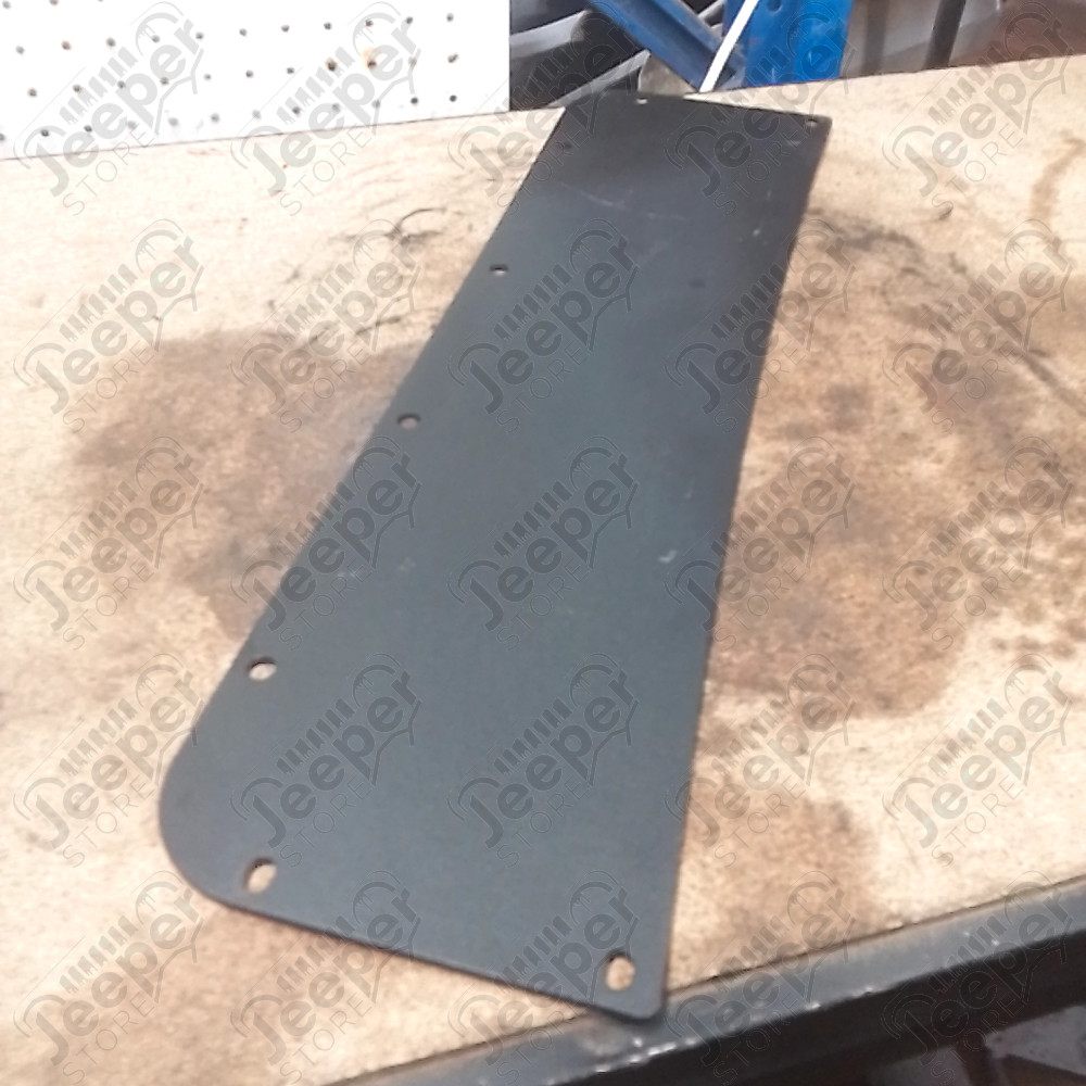 Occasion : Plaque fermeture de treuil pour pare choc avant pour Jeep Wrangler JK