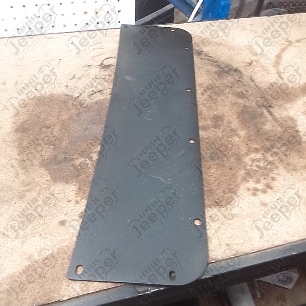 Occasion : Plaque fermeture de treuil pour pare choc avant pour Jeep Wrangler JK
