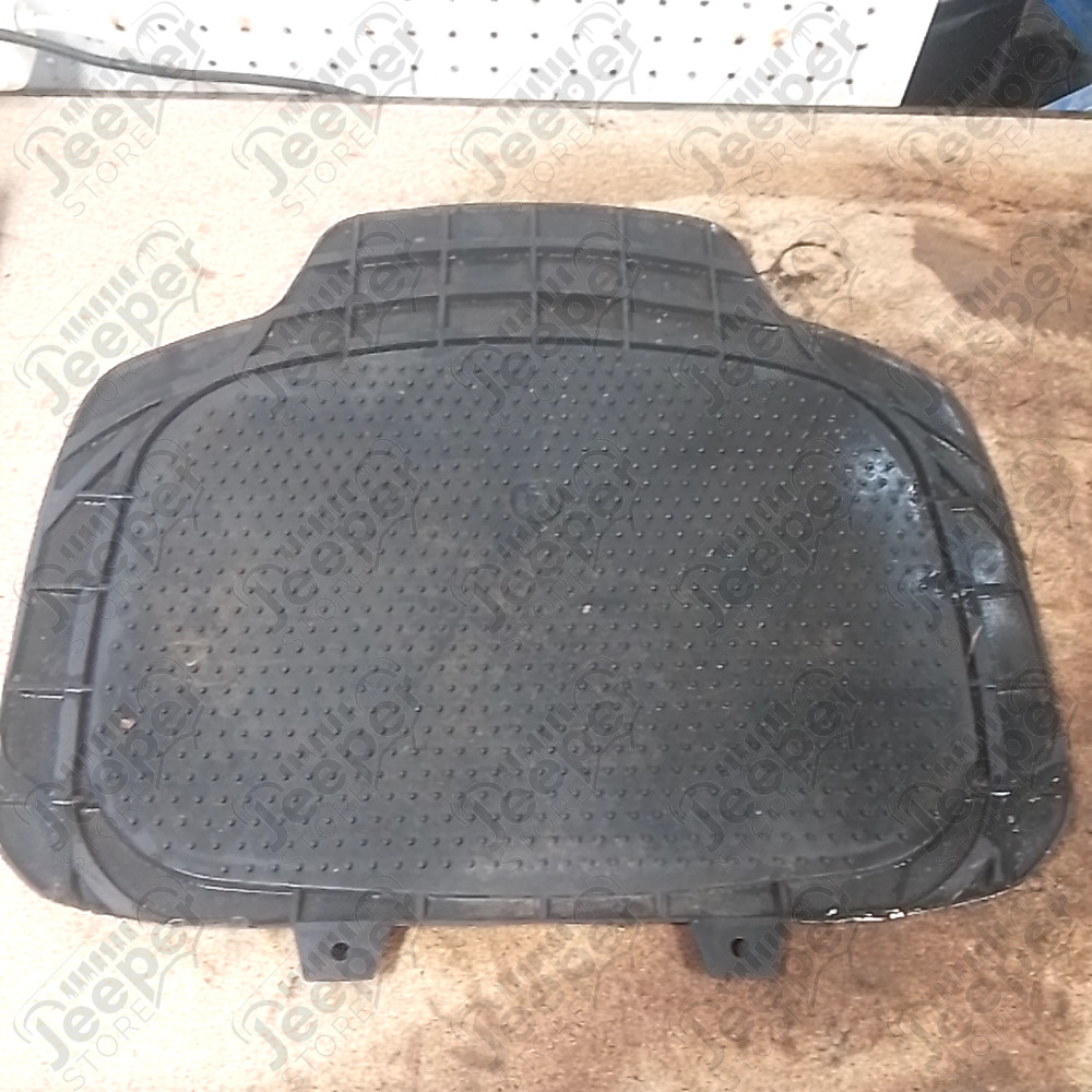 Occasion : Kit de 2 tapis arrière en caoutchouc universel pour Jeep DIVERS, WJ, WG, ZJ, ZG, KJ, XJ, JK, TJ