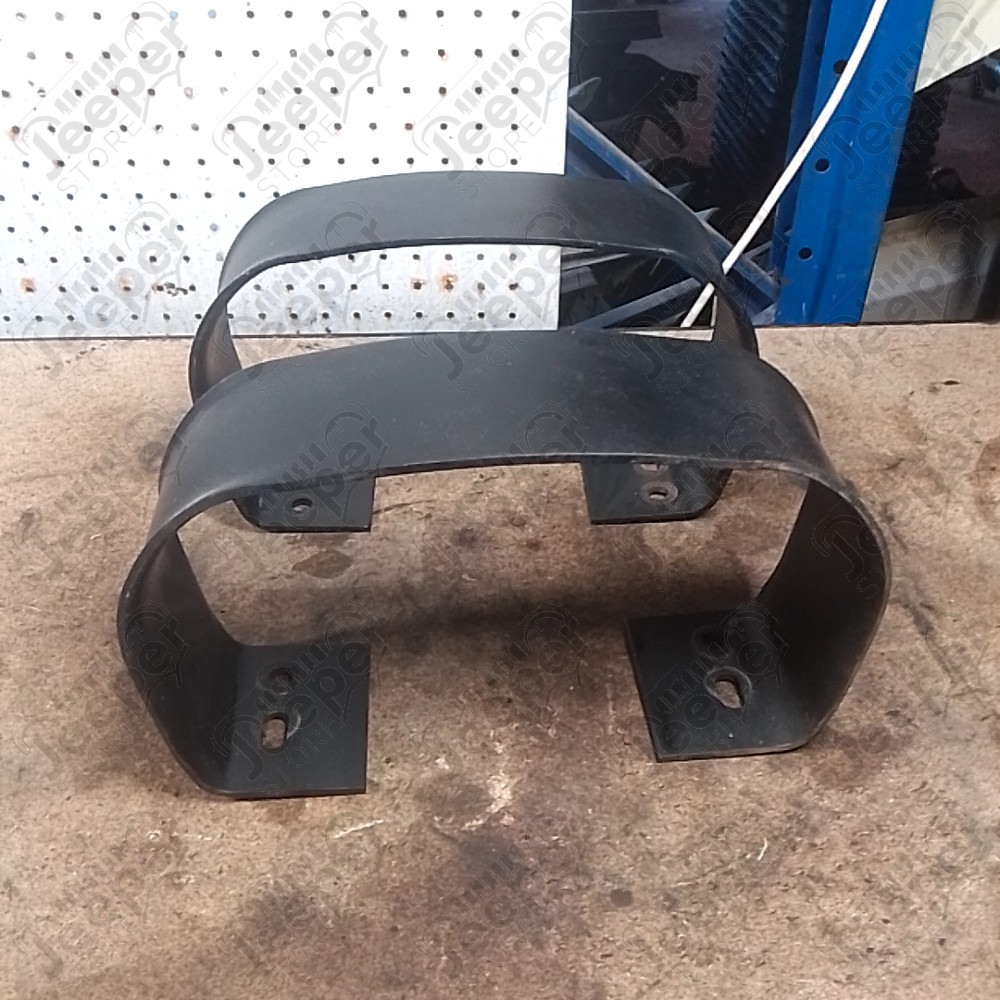 Occasion : Kit de 2 bumpenettes arrière noires pour Jeep CJ5, CJ6, CJ7, CJ8, YJ