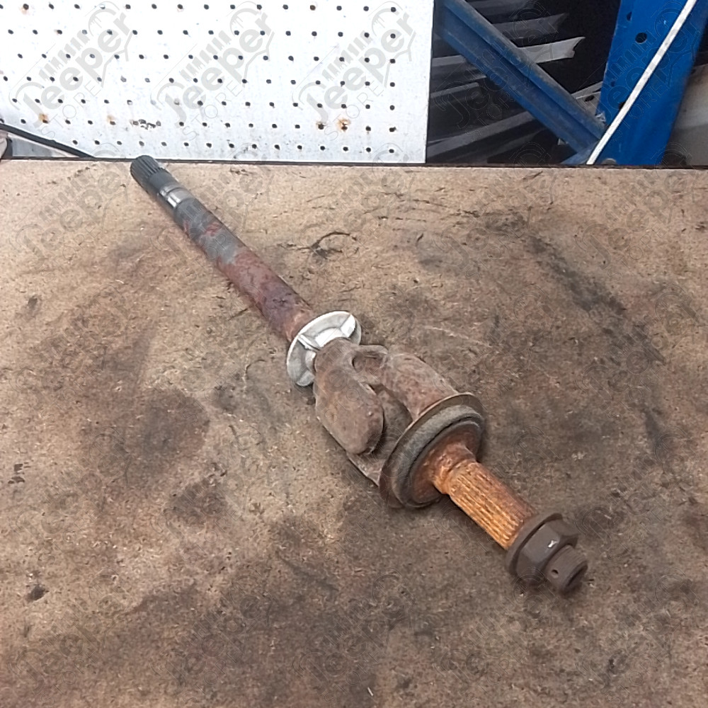 Occasion : Demi arbre de roue avant gauche (SANS ABS) pour Jeep YJ, TJ, MJ, XJ, ZJ, ZG